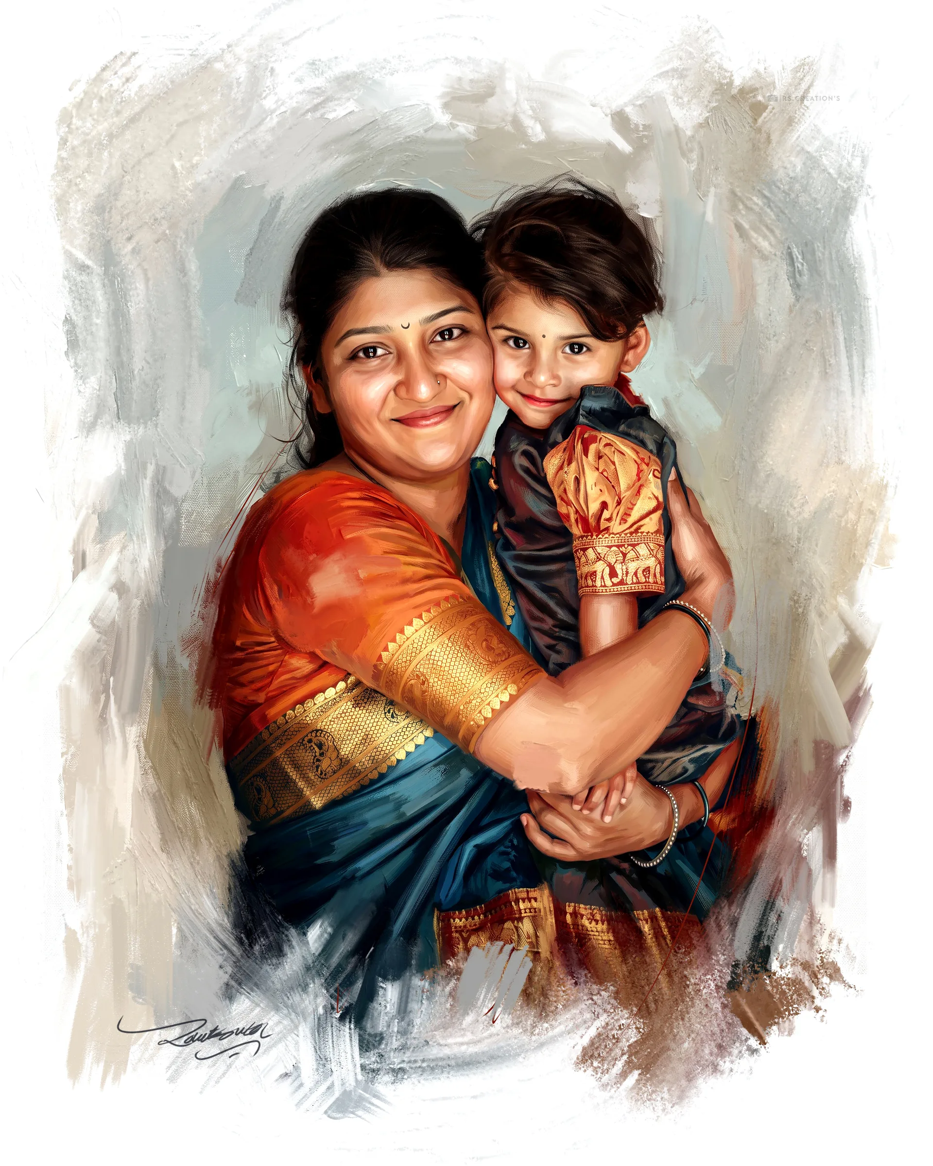 RS Creations Digital Easel Artwork